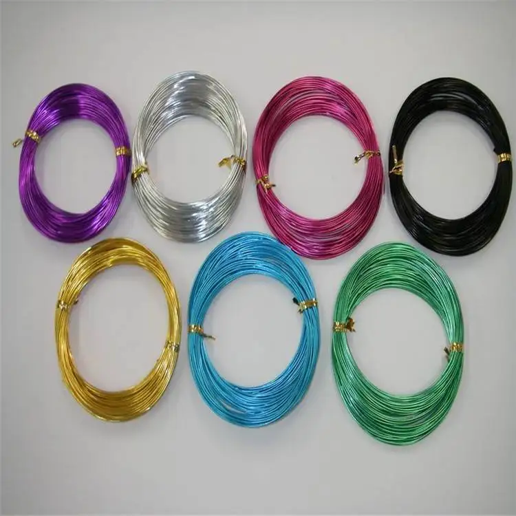 China Wholesale Price  Aluminium Color Coated/Painted Wire for Art