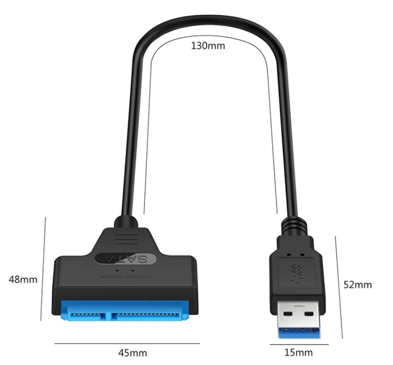  Шэньчжэнь высокоскоростные черные данные 2 5 дюйма SSD HDD жесткий диск USB 3 0 Sata III для жесткого диска адаптер