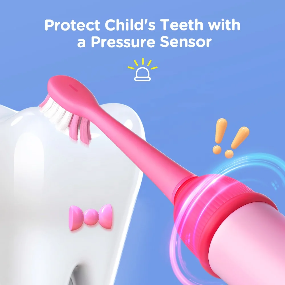 Bitvae BV K7S Smart APP Kids Sonic Electric Toothbrush with Pressure Sensor