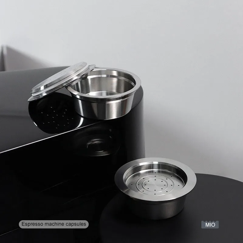 The refillable coffee capsules are made of food grade stainless steel safe and durable reusable and environmentally friendly