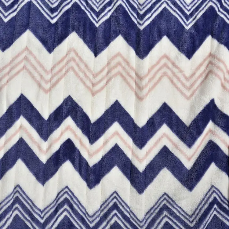 OEM & ODM Home Rectangular Printed Blue heater blanket electric