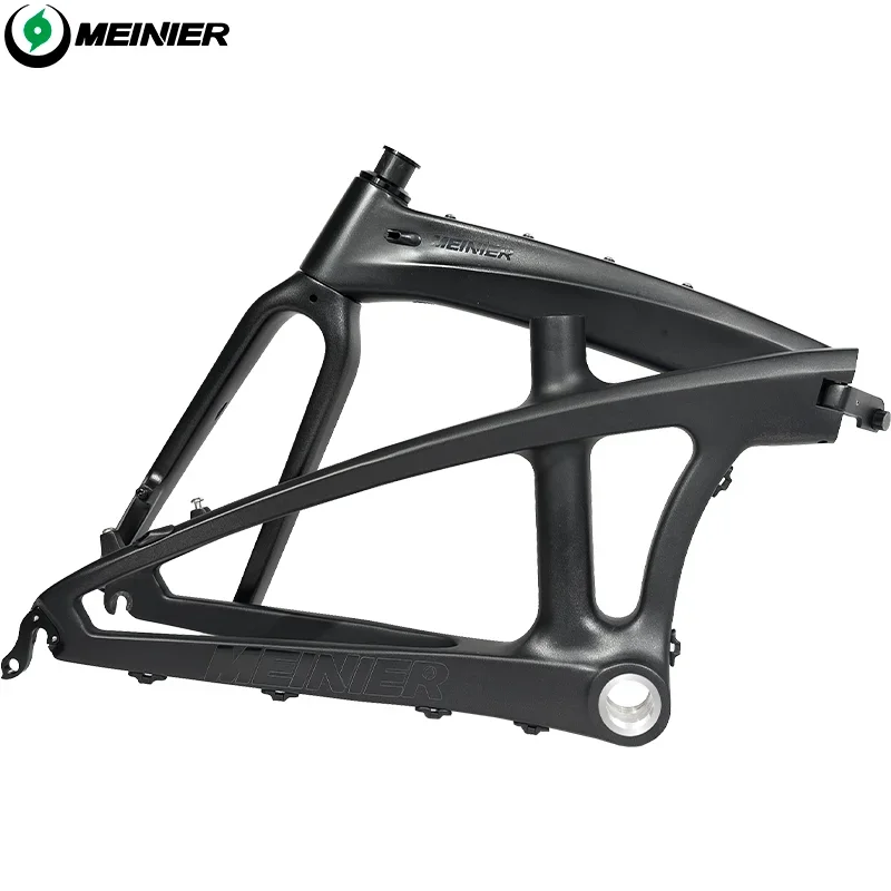 T1000 Carbon MTB Road frame BSA 20inch Full Carbon Folding Bike Bicycle Frames 20 Carbon Frames