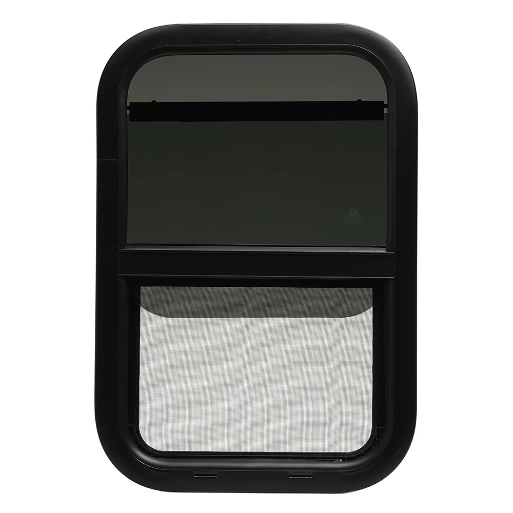 In Stock Wholesale Camper Caravan Vertical Sliding  Window Glass RV Window Camper Window For Horse Trailer
