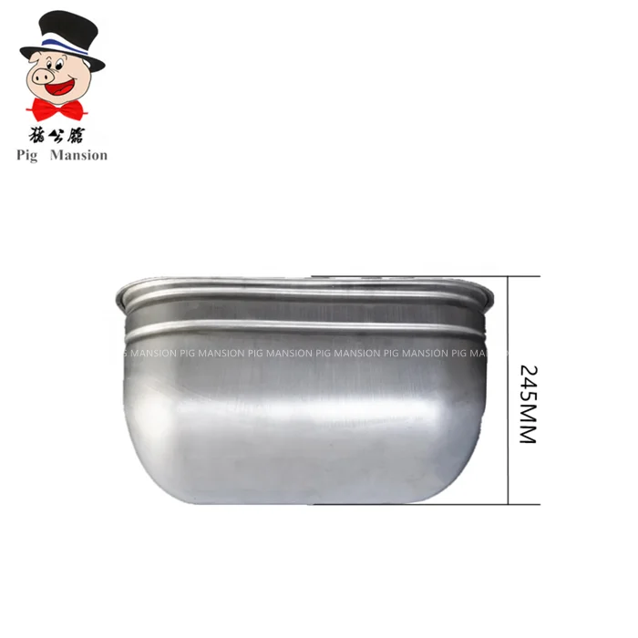 Кормушка для свиней из нержавеющей стали новый дизайн оборудование свиноводства