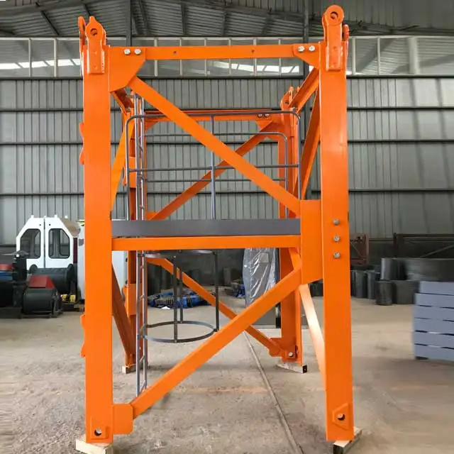High quality Competitive Price 8 tons 6010 topless tower crane QYZ80B with CE certificate