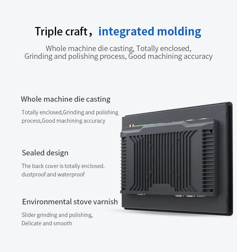 Wholesale 17 Inch All In One Desktop Computer Win10 Embedded Industrial Touch Screen Tablet Panel PC