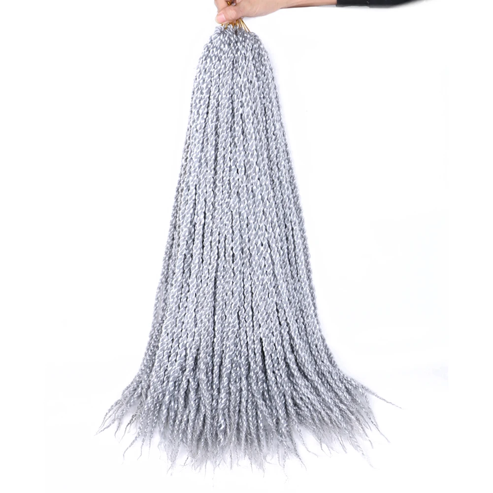 24 inch 2020 Wholesale Wig Jumbo Hair Extension Sensation Synthetic Braiding Hair For Braiding