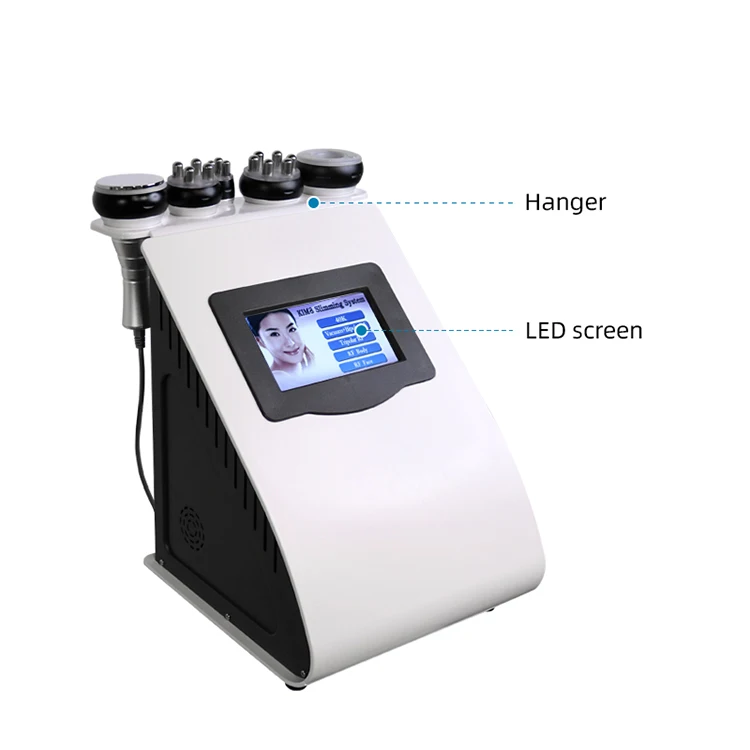 
New 5 in 1 multi-functional cavitation bipolar rf lifting vacuum slimming machine 