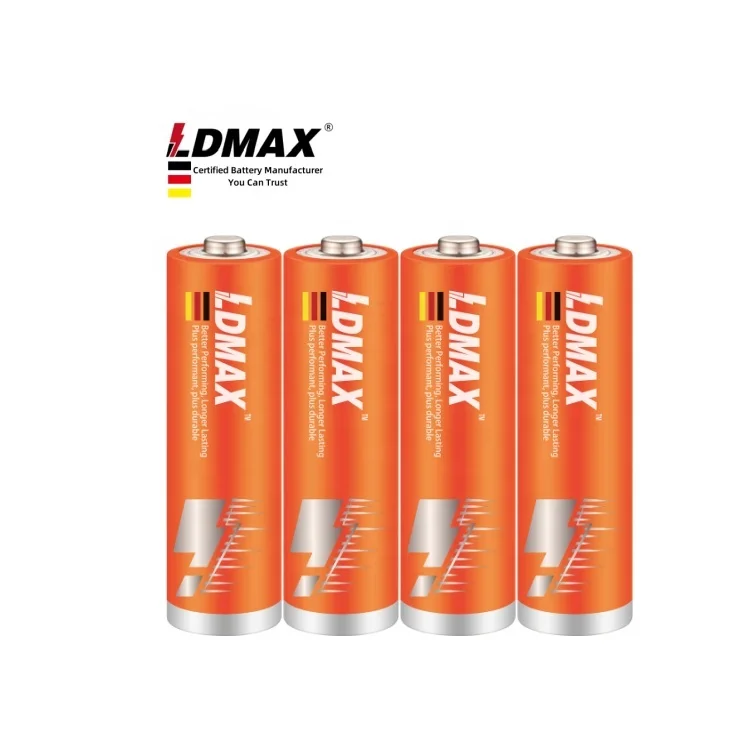 LDMAX OEM Service 1.5v AA Super Alkaline Battery Double A 1.5v AM3 LR6 Dry Battery AA 1.5v for toys consumer electronics