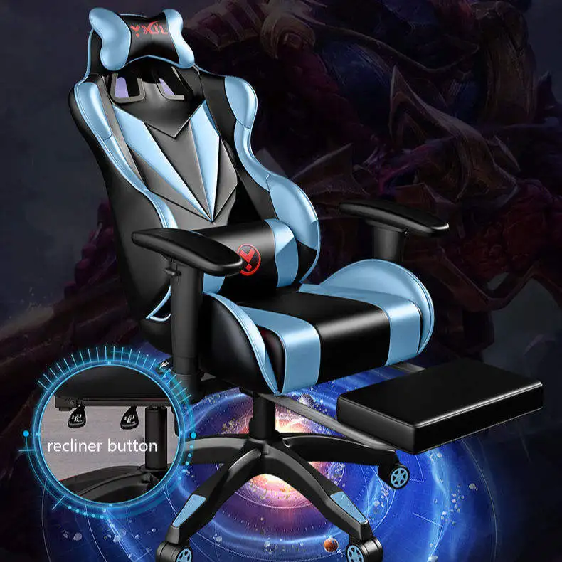 comfortable factory supply ergonomic black high quality executive ideas blue speaker gaming chair