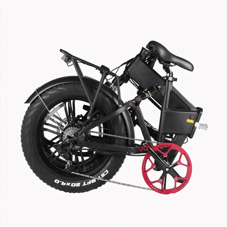  Akkubici OEM bafang задний мотор фара для электровелосипеда в Складная 20 дюймов фэт Электрический полной подвеской интегрированный с толстыми покрышками складной