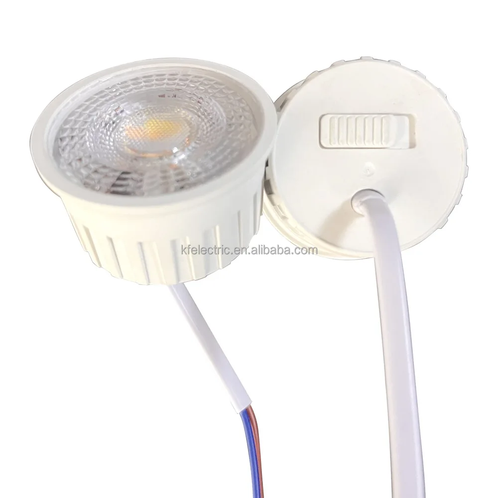 DIP 3CCT slide switch Dimmable 3CCT LED Module GU10 MR16 Lamps High Efficiency SMD AC220-240V GU10 Bulb Spotlight