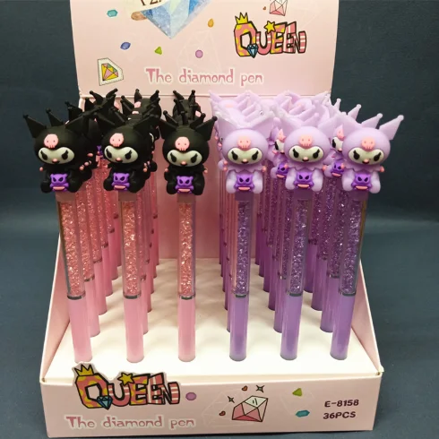 Sanrio Kullomi силиконовая Алмазная ручка из зыбучих песков нейтральная «diy» кристалл