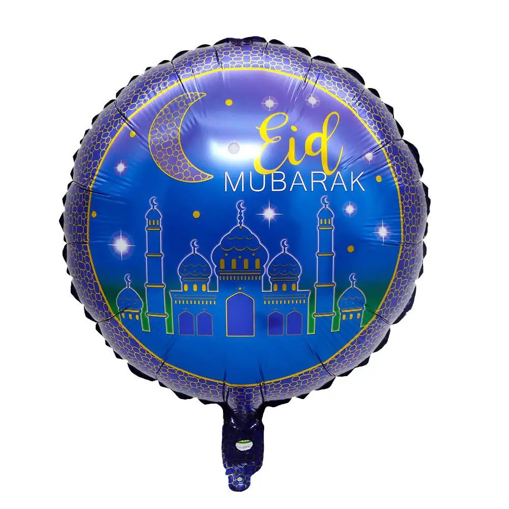 Ramadan Decorations Moon Star Decorative Balloons Ramadan Balloons Eid Mubarak Foil Balloon