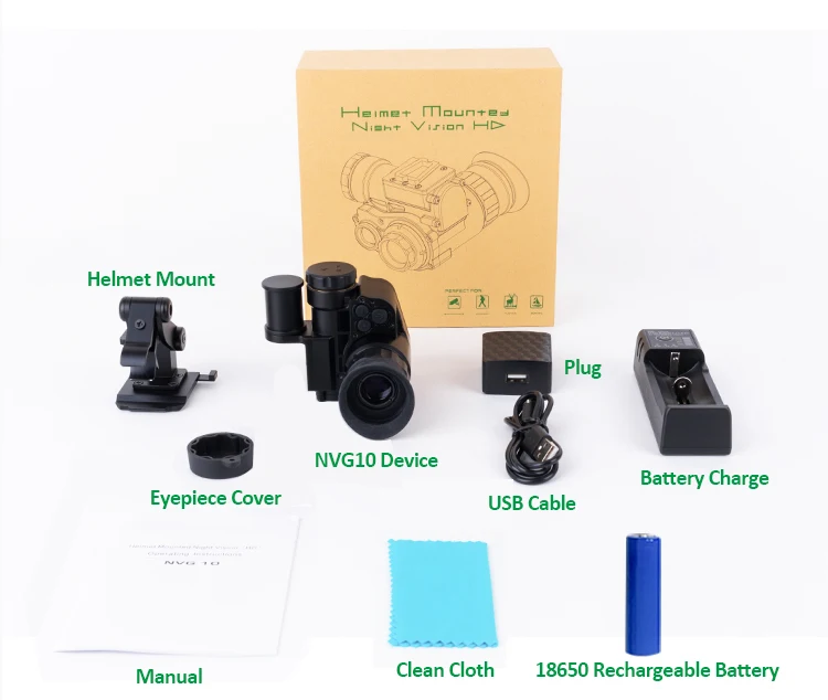 NVG10 Монокулярные очки ночного видения