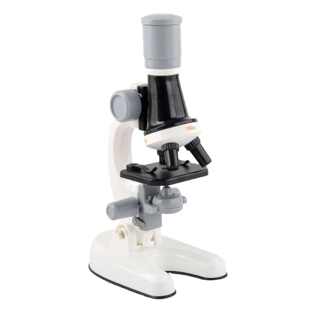 100X/400X/1200X Optics Microscope Kids Biological Microscopes Early Educational Simulation Optical Microscope