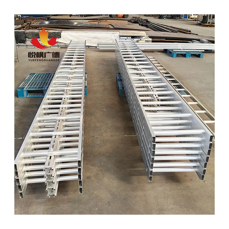 High Quality Industrial Adjustable Step Metal Portable 3 Meter Aluminum Ladder