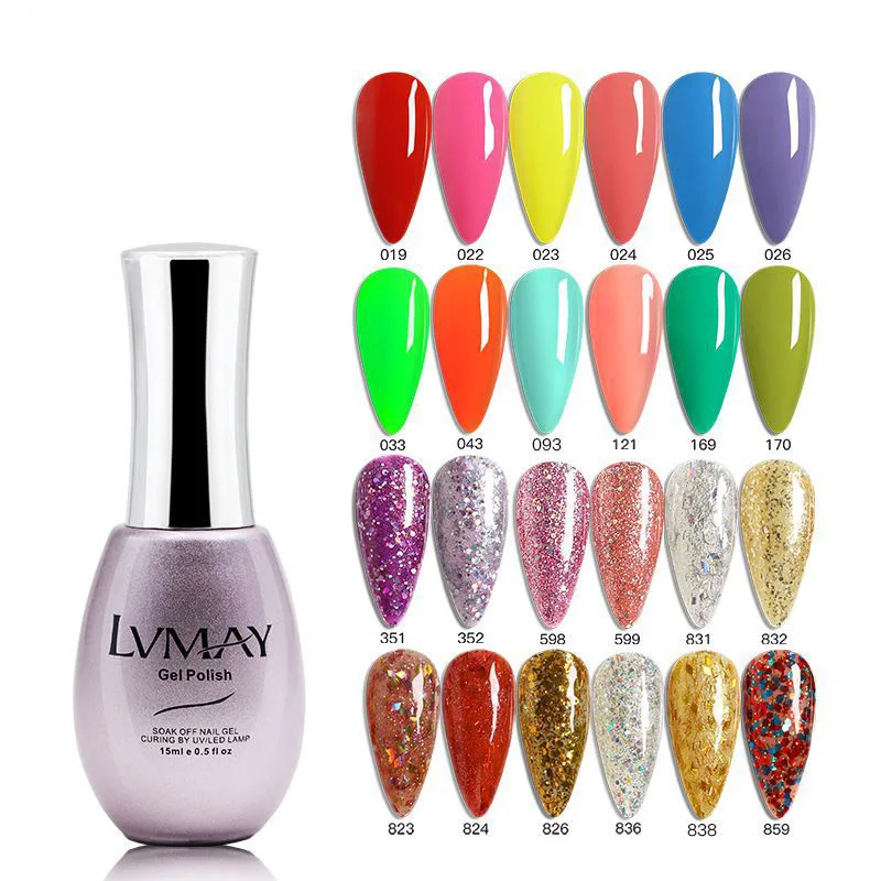 Private Label Gel Polish Set Nail Products Cosmetics Uv Gel Nail Polish OEM Bottle Item Wholesale Price