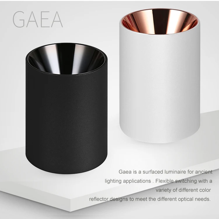 Быстрое Новое поступление, алюминиевый корпус 7 Вт, 12 Вт, 18 Вт, потолочный поверхностный монтаж, монолитный блок светодиодов, потолочный светильник