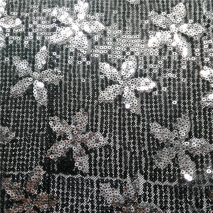 
New world online shopping Kids wear/Wildely Used multi color rainbow sequin fabric 