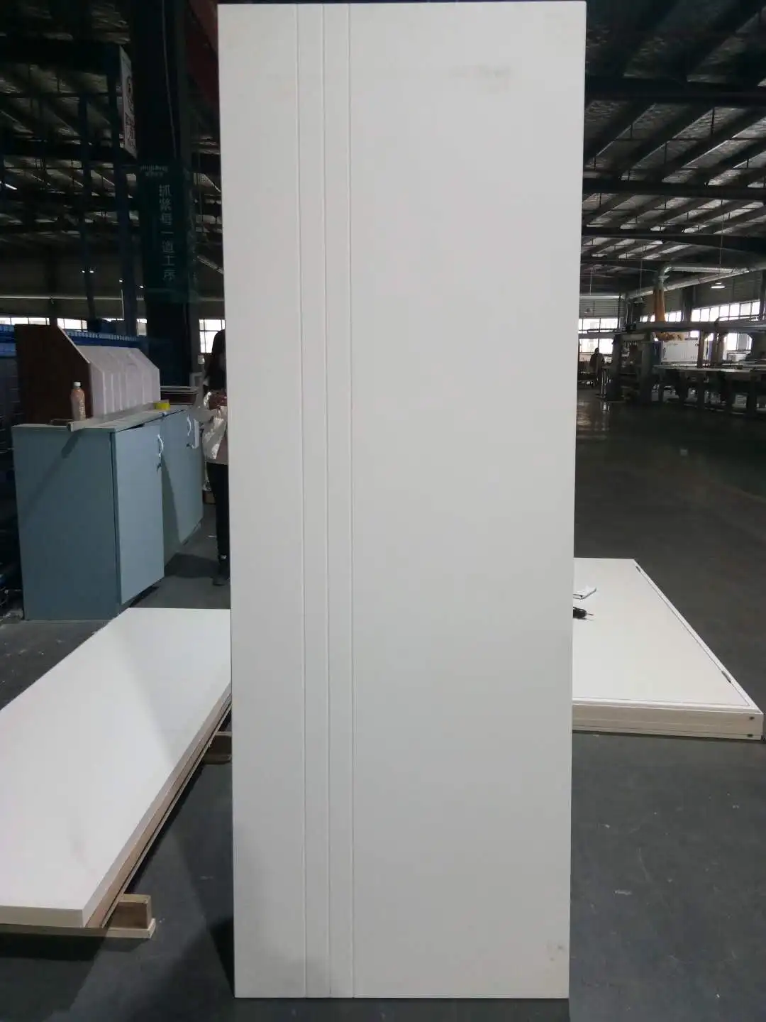 Saudi Arabia Waterproof WPC Plastic Interior Board PVC film Doors Yongkang Style