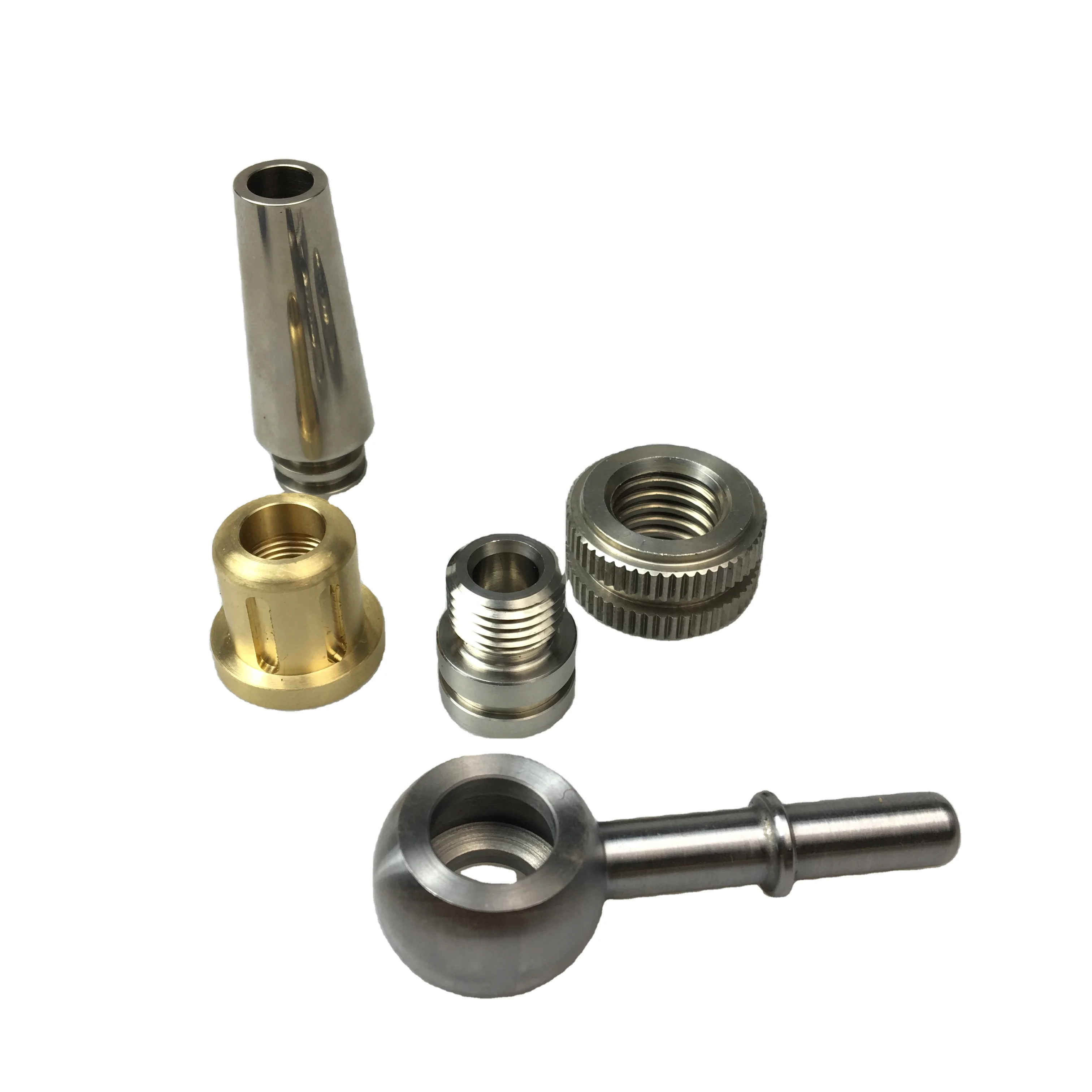 China supplier manufacture anodize black oxide stainless steel aluminum 7075 cnc machining turning parts