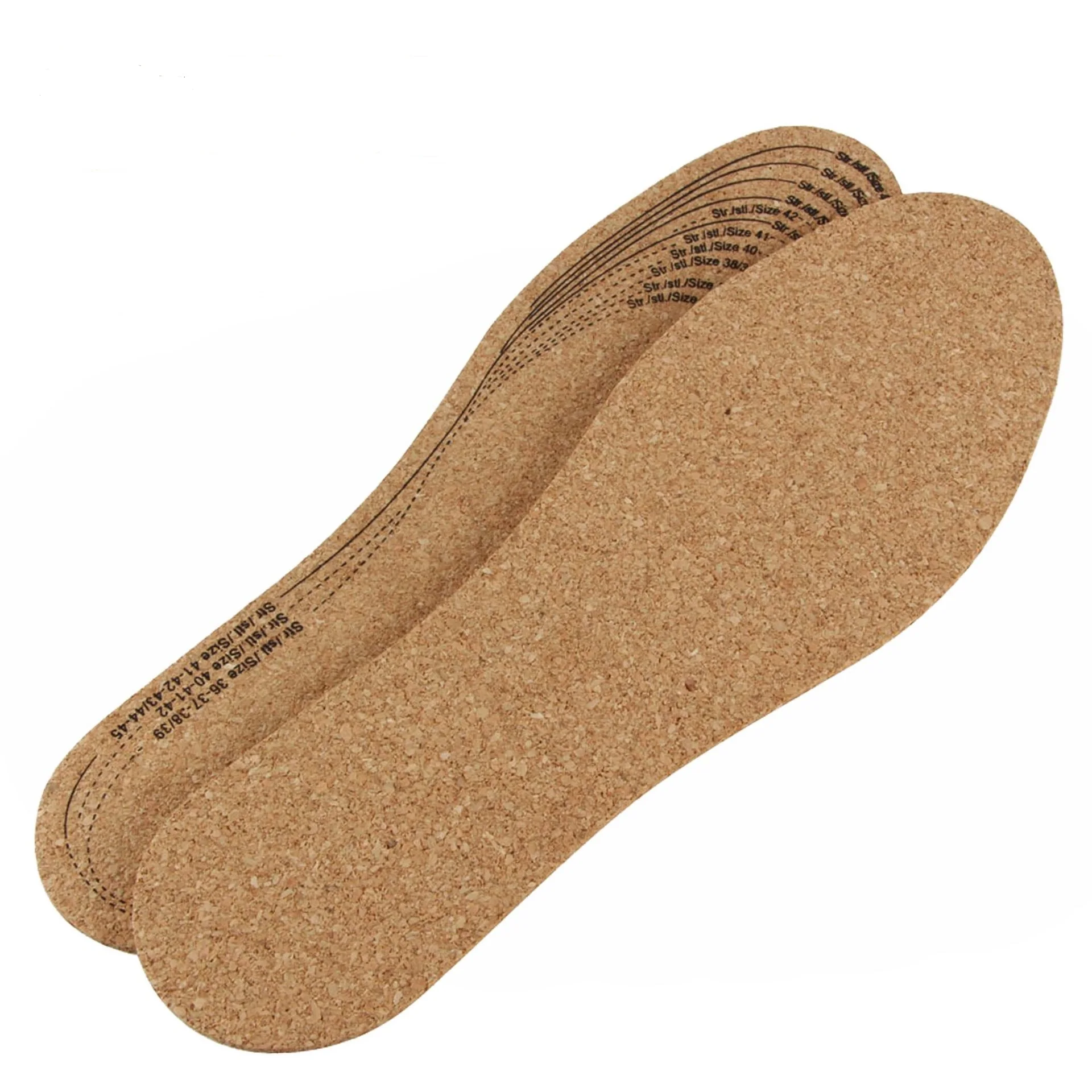 Wholesale Cork Foot Insoles Customized Eva Insole  Women Line Insoles Sneakers