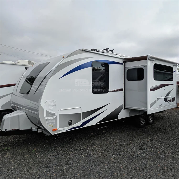 High Quality Caravan Travel Trailer Vintage Off Road Camping Motor Home Rv Campers for Sale