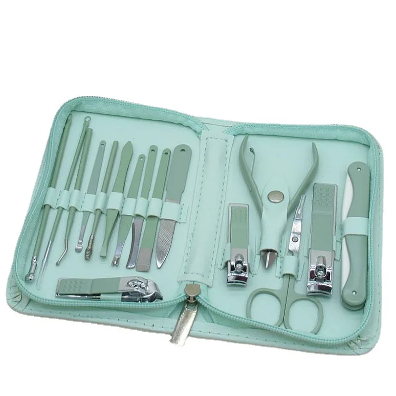 JINGWE Nail Clipping Set Spot Manicure Clipper 18 Pieces