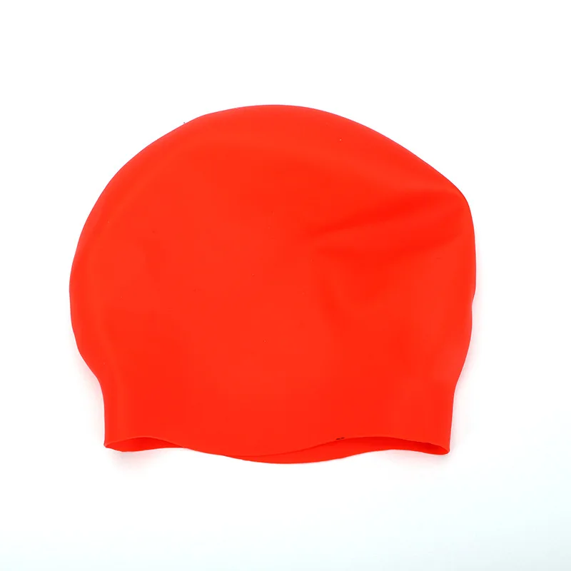 Silicone Cap Waterproof Swimming Hat Durable Non-slip Swim Pool Cap Elastic