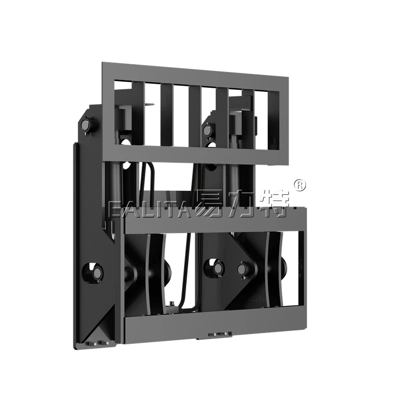 Double Oil Cylinder Hinged Fork for Forklift F-QFC2A20