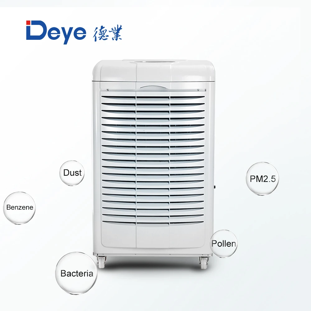 Deye professional industrial dehumidifier supplier portable air purifier refrigerative dehumidifier for laboratory