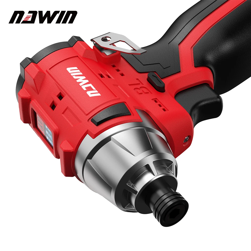 NAWIN Red 16V Cordless Power Tools Combo Kit Speed Control Home Industrial Electric Impact Screwdriver