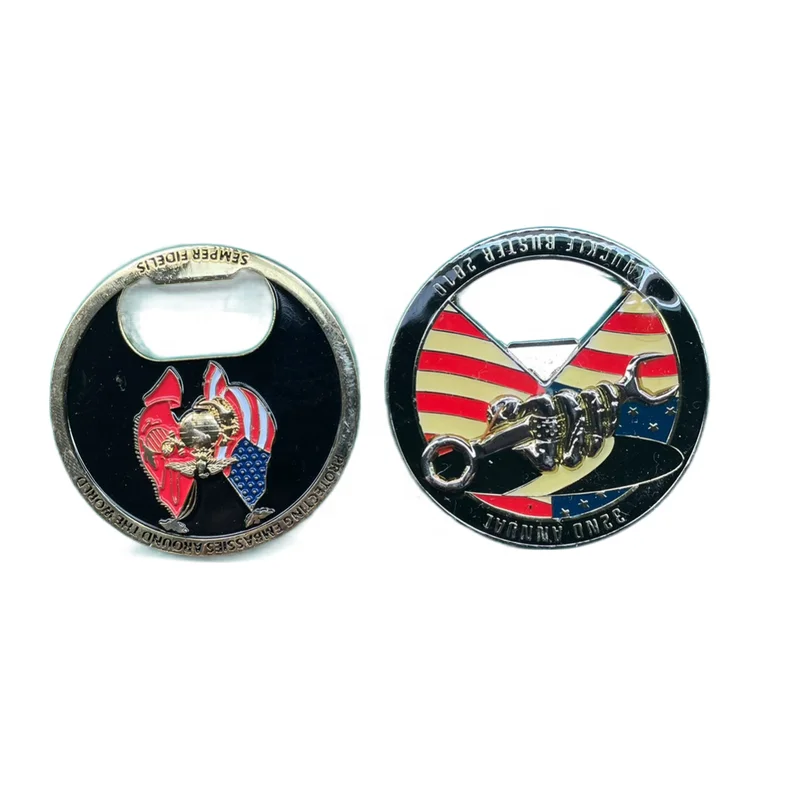 No MOQ Multifunction Deluxe Stainless Steel Carbon Bag Cheap Metal Cap Pcs KunShan gifts bottle opener coin