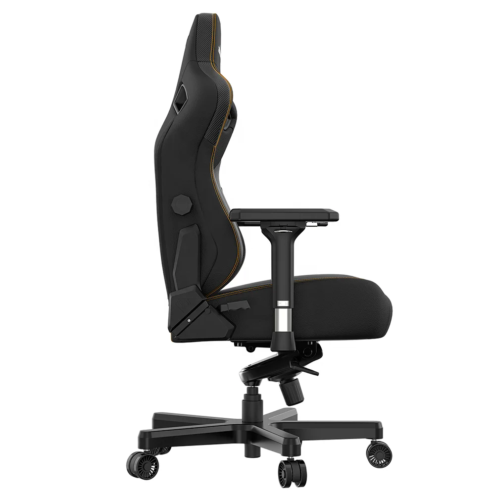 Singapore Malaysia Hot Selling Stock Ready AndaSeat Kaiser 3 Black Premium Gaming Chair Bonded PVC leather Silla Gamer