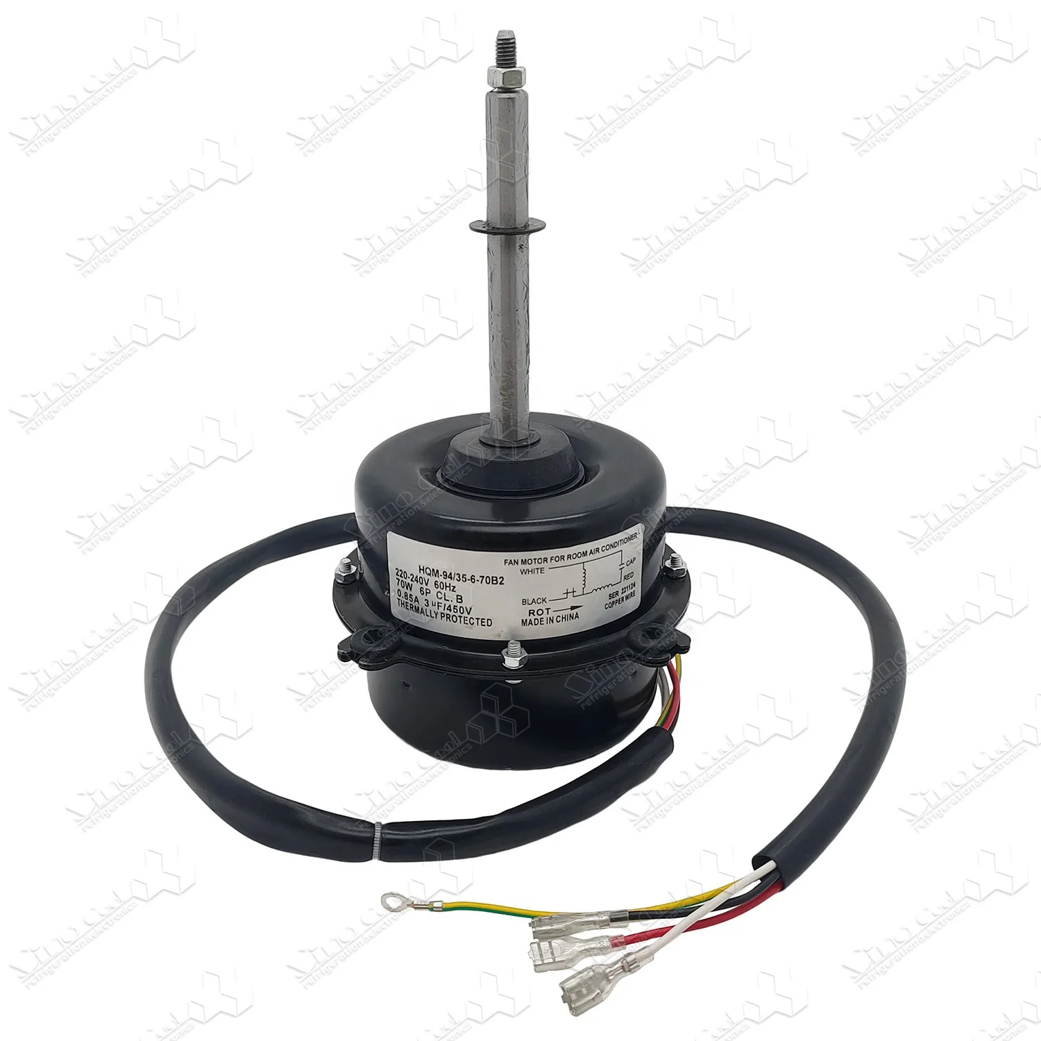 Sino-cool HQM-94/35-6-70B2 220V 70W universal air conditioner outdoor fan motor price
