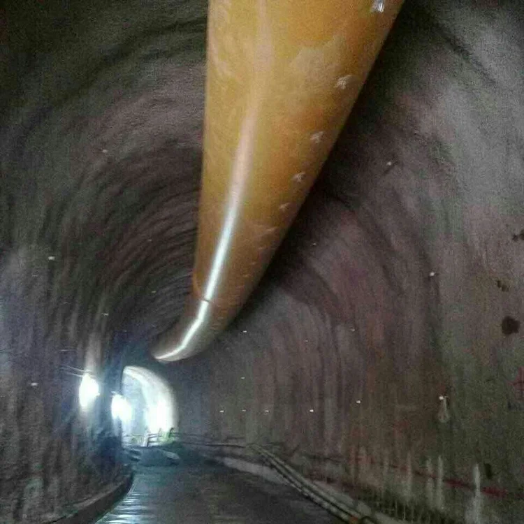 Light weight compressible antistatic flexible lay flat steel ring connection pvc vent duct for coal mine