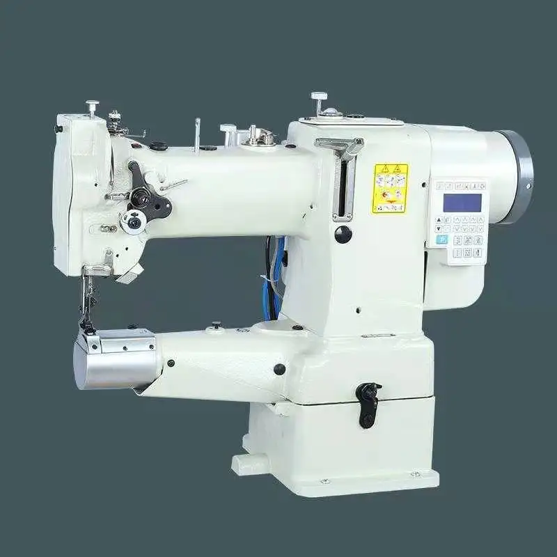 Cylinder bed compound feed sewing machine with vertical hook  341 with direct motor sewing machine other shoemaking machines