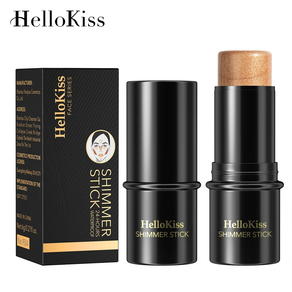 Wholesale Vegan Matte Full Coverage Bronzer Highlighter Foundation Stick Mineral Powder Makeup Stick Concealer Private Label