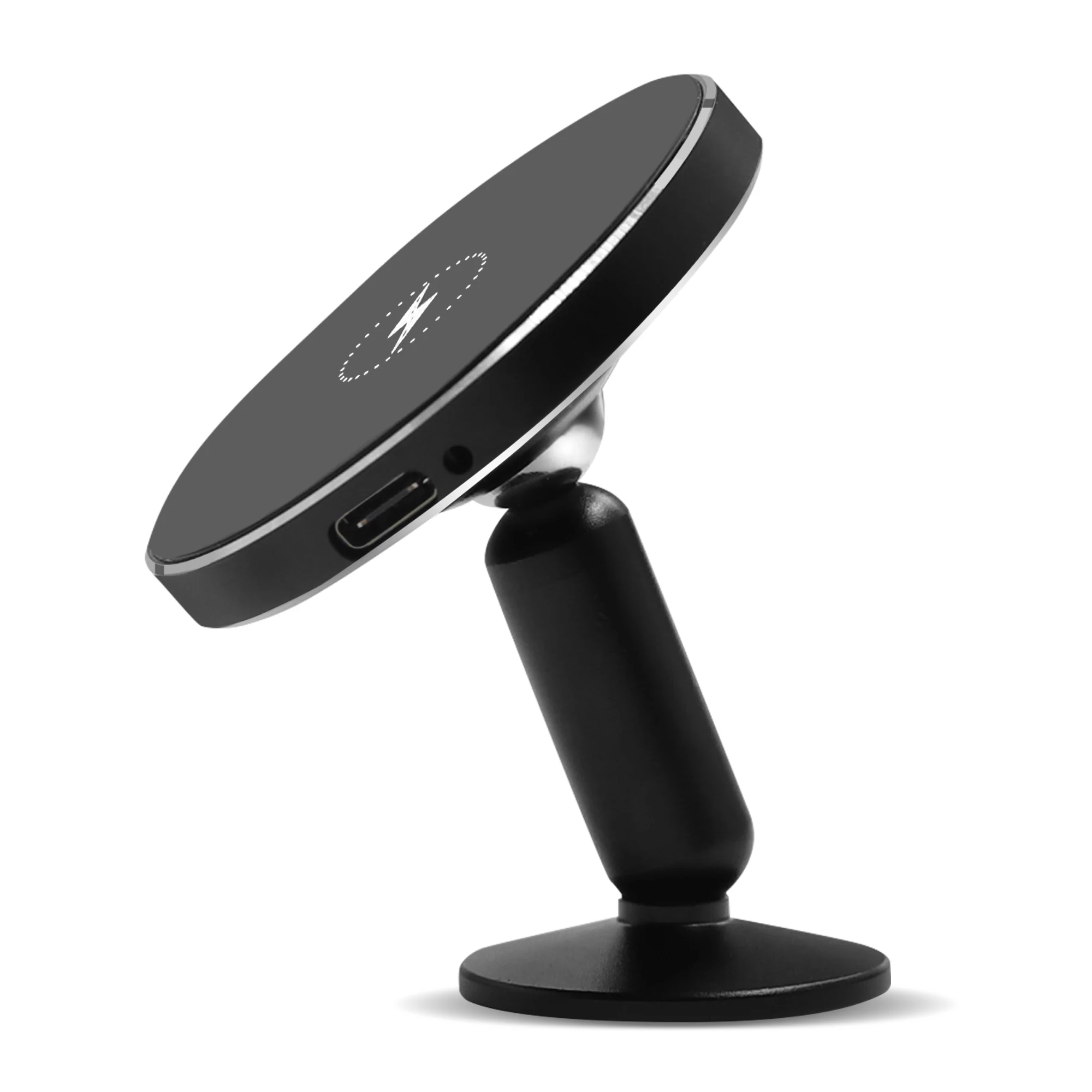 В наличии, магнитное беспроводное автомобильное зарядное устройство, оптовая продажа с завода, быстрая зарядка мобильного телефона Qi 15 Вт, автомобильный держатель