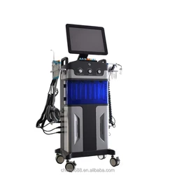2021 Hot 12 In 1 Water Oxygeneo Radio Frequency Hydra Facials Machine For Home Use