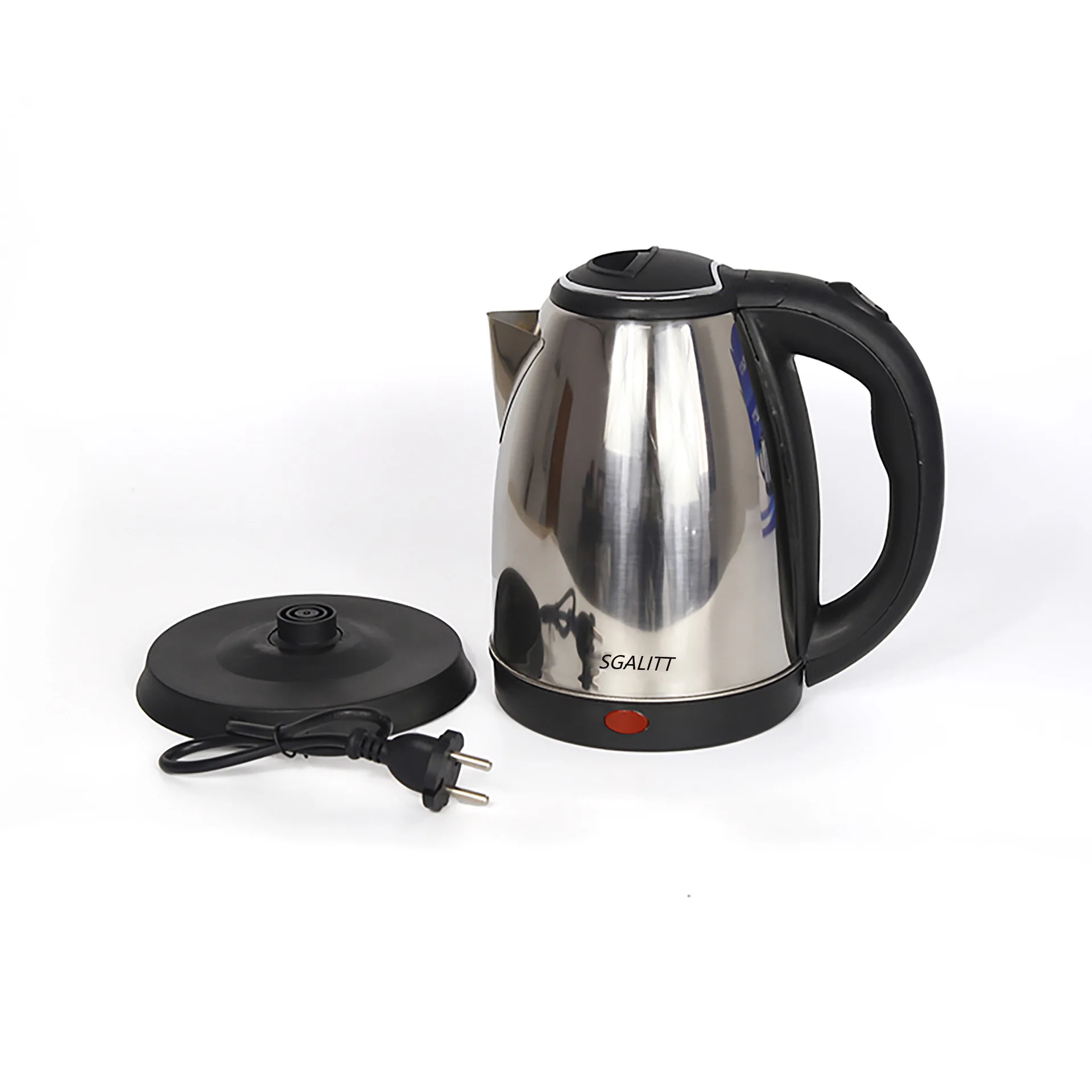 2L 1500W Fast Safety Water Heater Jug Boiler Portable Stainless Steel Electric Kettle For Household Hotel