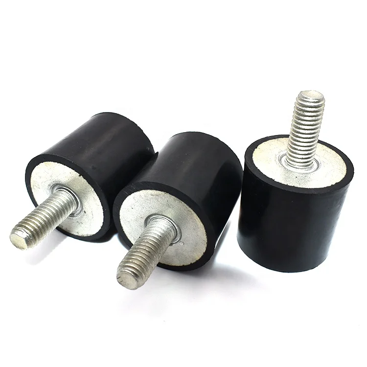 Anti Vibration VE type Flat Male Vibration Buffers Rubber Bumper Rubber Shock Absorber