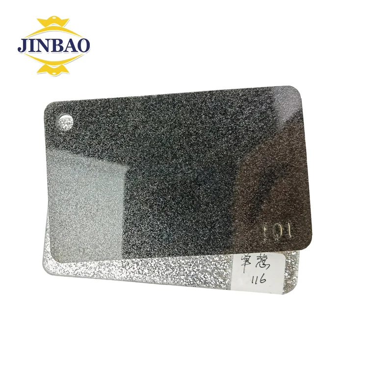 JINBAO factory provide cast raw PMMA color perspex plastic pattern marble glitter  acrylic sheet for interior nail decoration