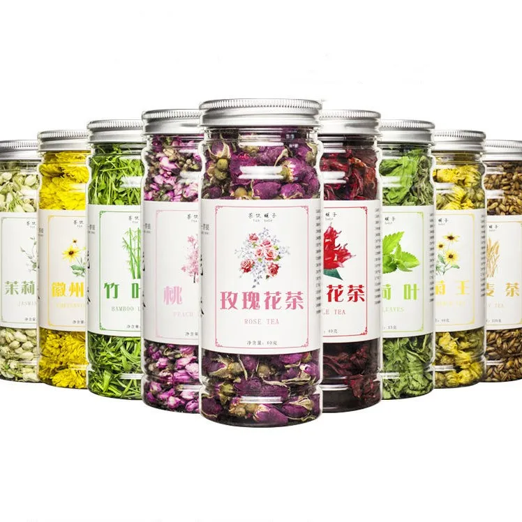 Factory directly sells 22 different kinds of slimming beauty tea any of the purchase discount price blooming edible flowers tea