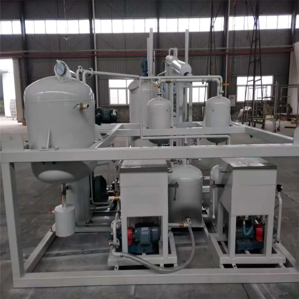 ZSA Waste Engine Carbon Oil Cleaning Machine,Get Yellow Base Oil From Used Motor Oil