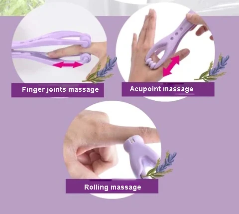 Pressure Point Self Manual Shiatsu Point Deep Tissue Massage tools set/Foot massager roller