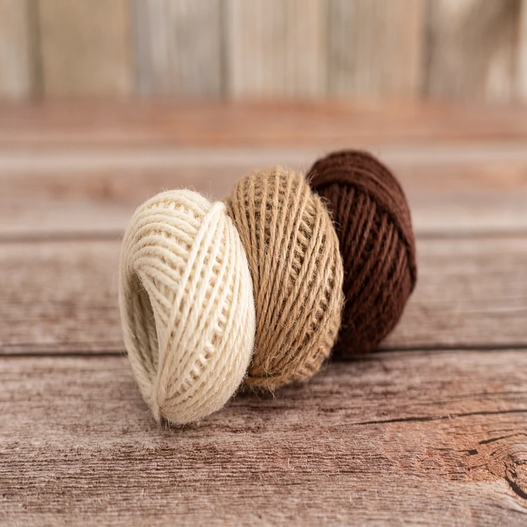 
Hot selling good quality natural burlap hessian jute twine cord hemp rope 