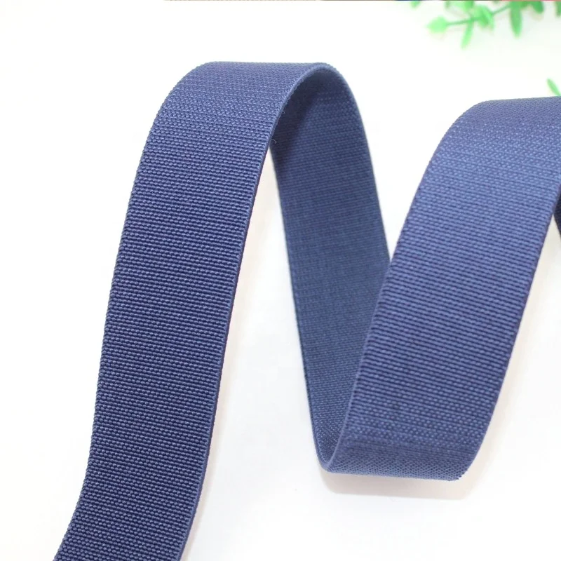 
Manufacturers wholesale 3cm 4cm wide black and white color thickened high elastic decorative elastic nylon webbing for belt 