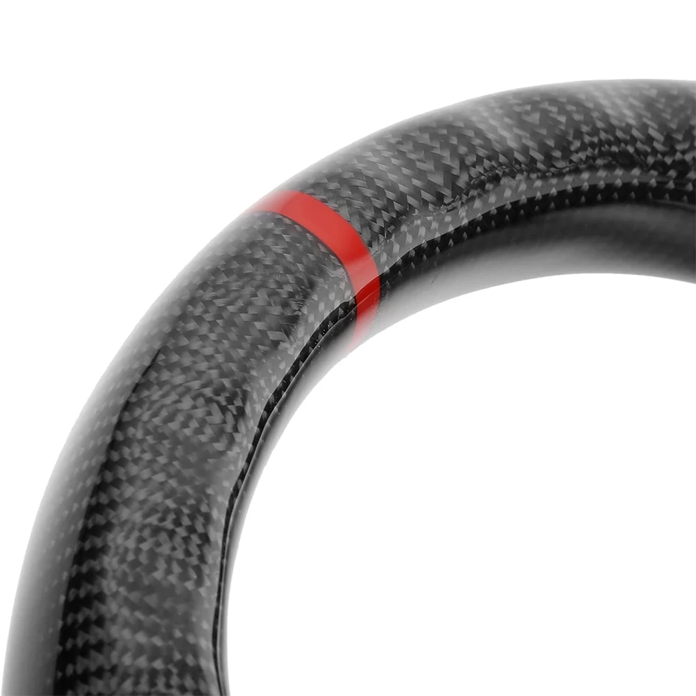 Real carbon fiber Flat Customized Sport Universal Steering Wheel For NISSAN 350Z